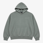 STF Mineral Grey Oversized Hoodie – front product view