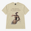 STF Motion in Stillness cream boxy oversized T-shirt — front