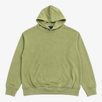 STF oversized olive hoodie front view
