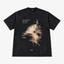 STF Weight of Time washed black boxy oversized T-shirt — front view