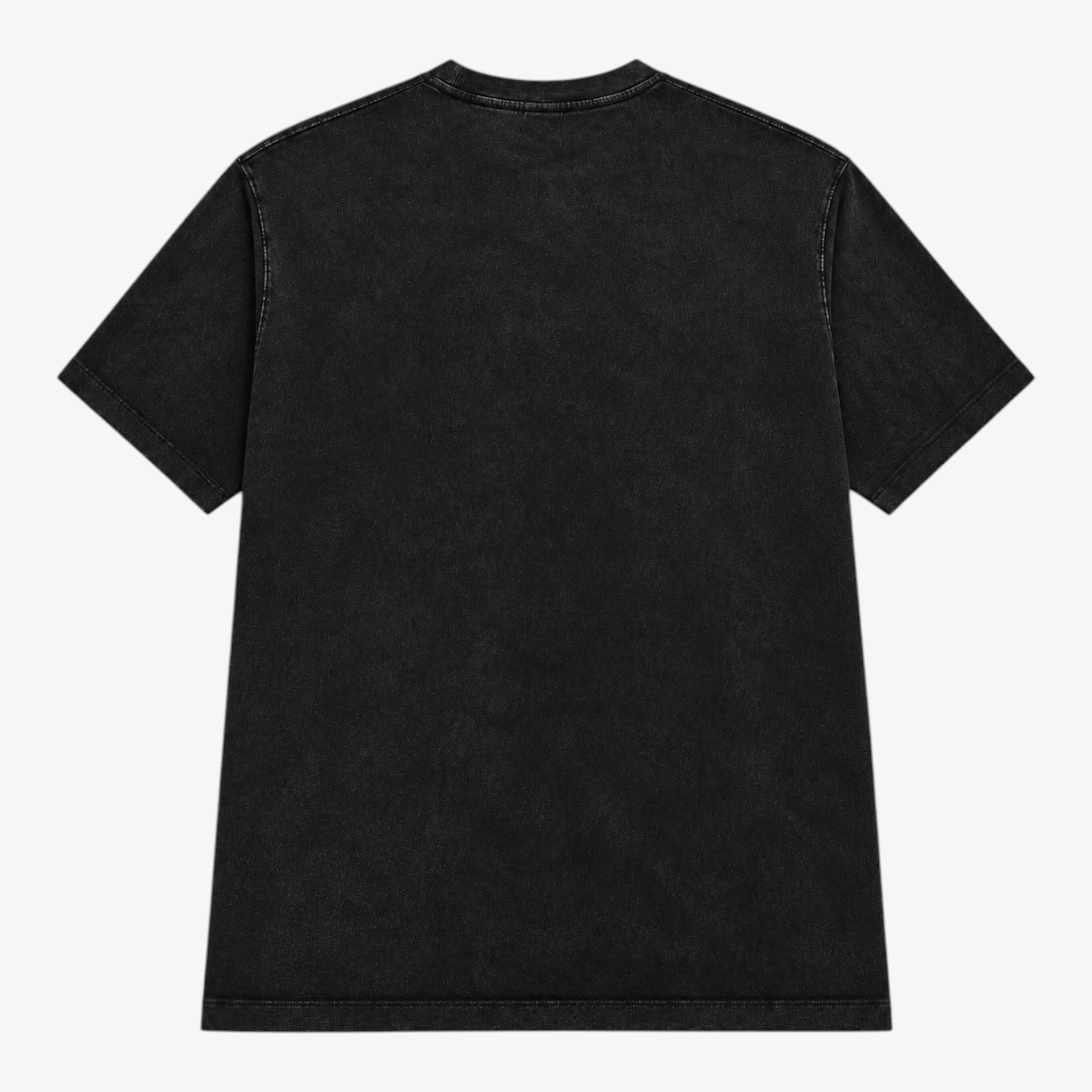 STF Burning Rose Graphic T-Shirt — Washed Black Secondary image