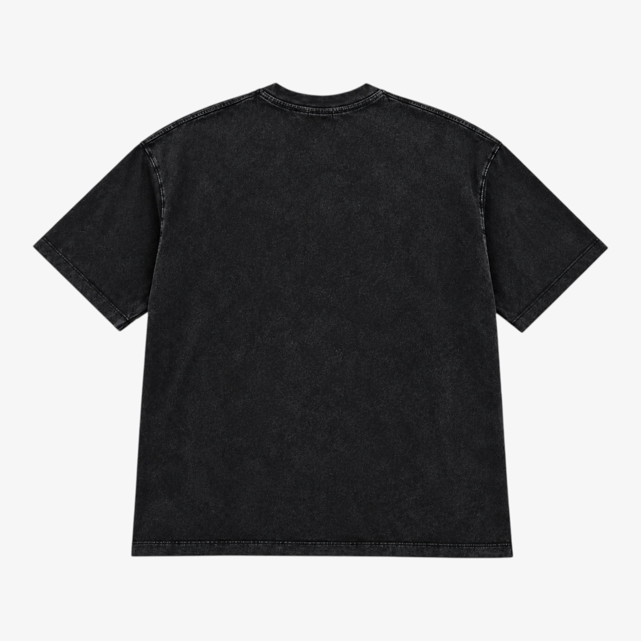 STF No Signal T-shirt met print — Gewassen zwart Secundaire afbeelding