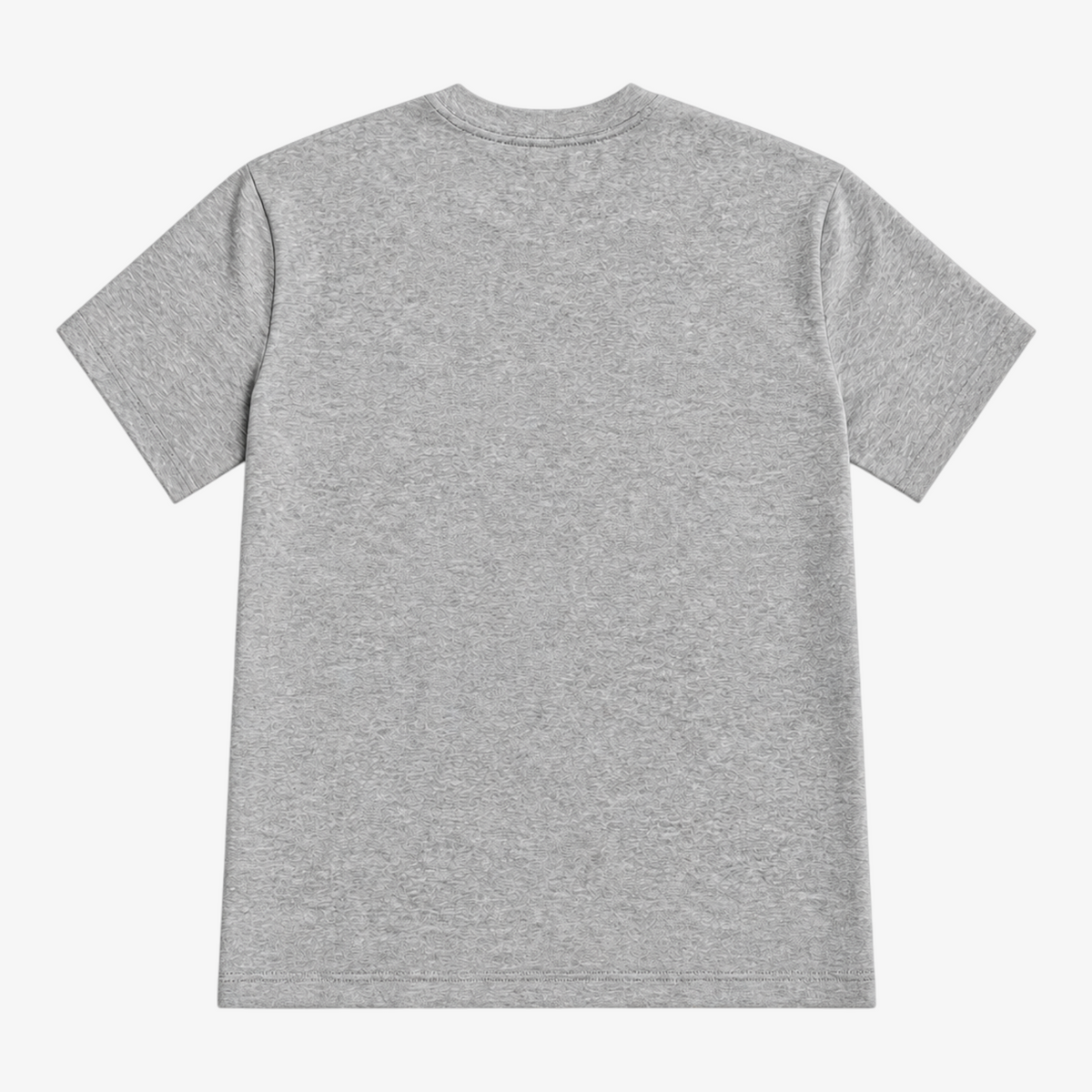 STF Tonal T-Shirt in Grey Marl — Plain back flat lay