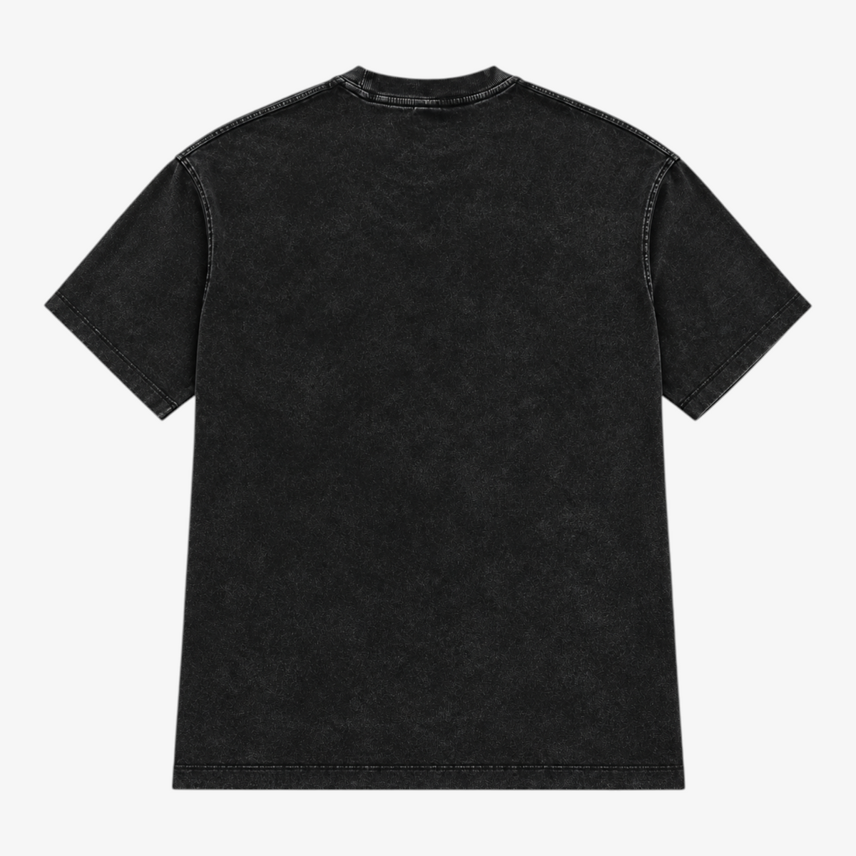 STF Unseen Form washed-black oversized T-shirt — back