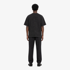 STF Nothing to Prove washed black boxy oversized T-shirt — male back