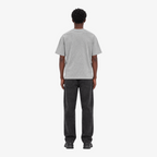 STF Tonal T-Shirt in Grey Marl — Male model back view