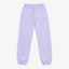 STF lavender French terry joggers – product front view