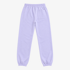 STF lavender French terry joggers – product back view