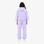 STF lavender oversized training set – female model back view